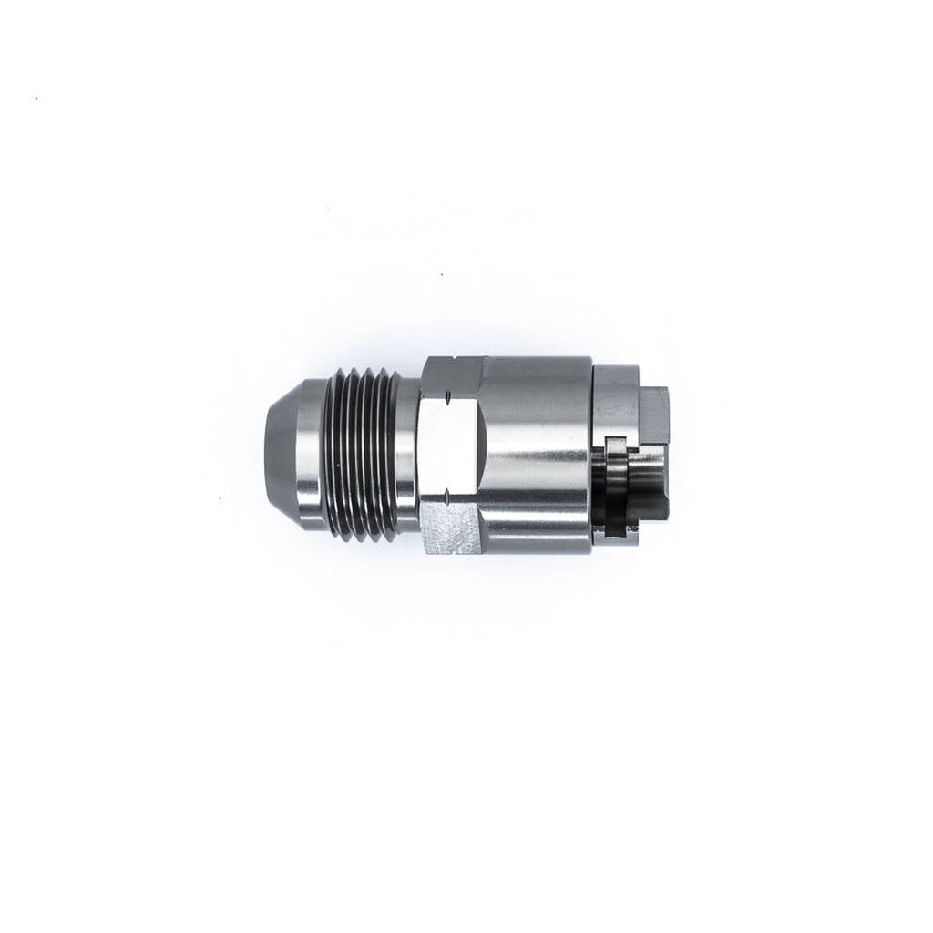 DEATSCHWERKS 6-02-0143 8AN Male Flare to 5/16" Female EFI Quick Connect Adapter Photo-0