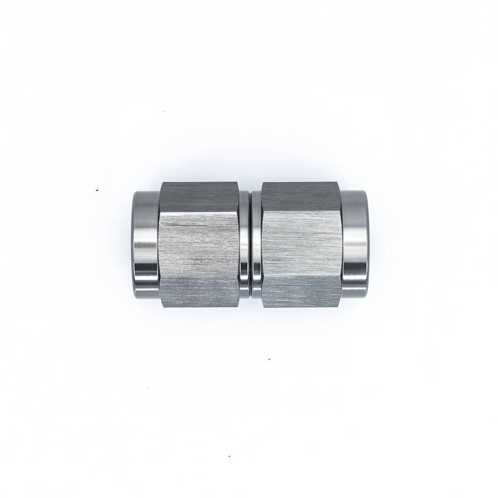 DEATSCHWERKS 6-02-0209 6AN Flare Female Swivel to 6AN Flare Female Swivel, anodized DW titanium Photo-0