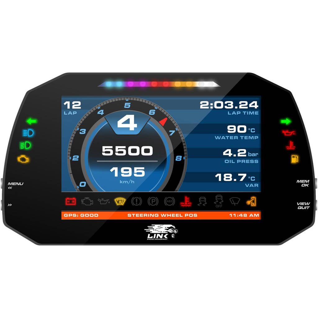 LINK ECU 100-0172 Aim MXG 7" Dash - Street Edition Photo-1