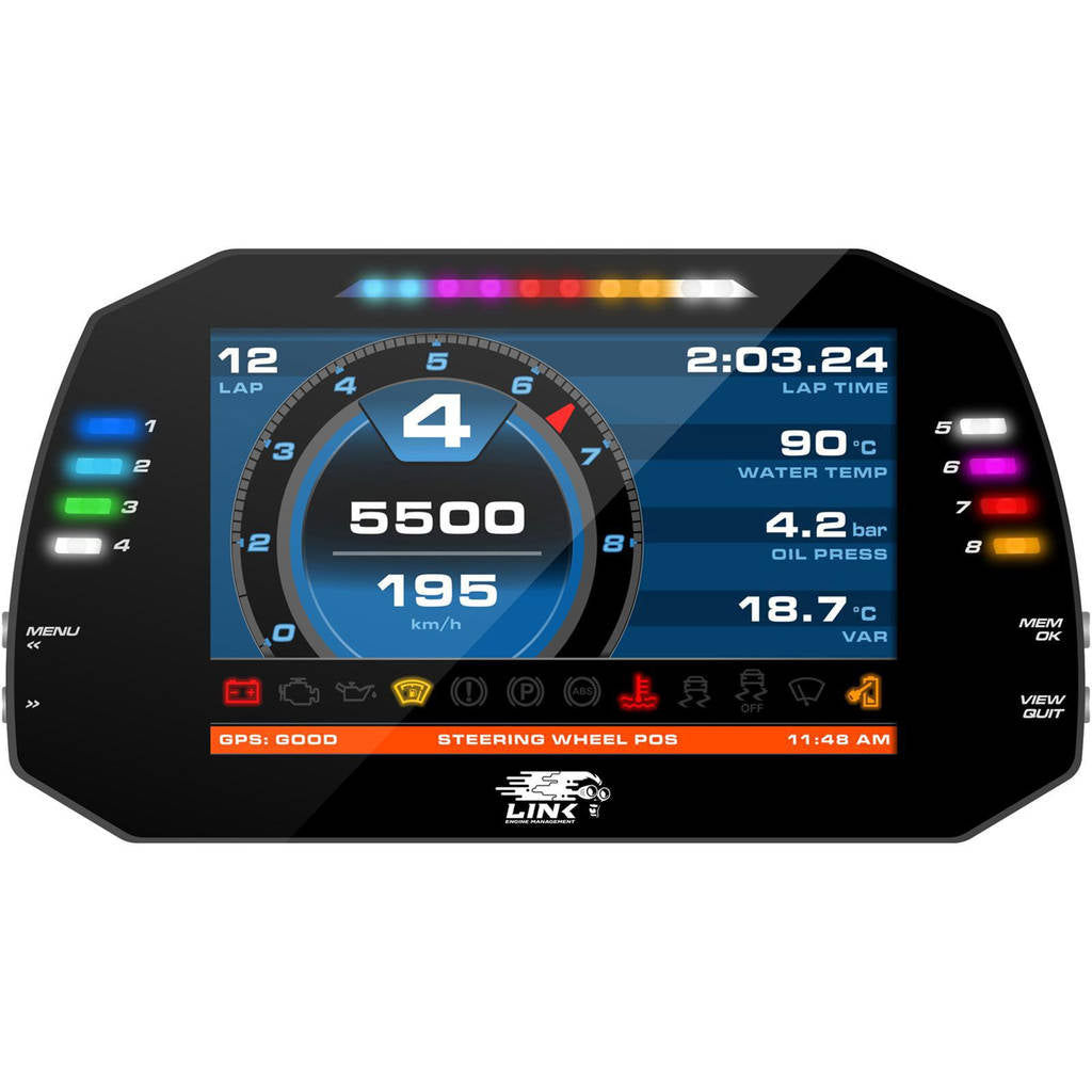 LINK ECU 100-0173 Aim MXG 7" Dash - Race Edition Photo-1