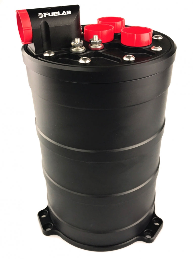 FUELAB 60702 Dual 340lph E85 Pump Fuel Surge Tank System 235mm Tall Photo-0