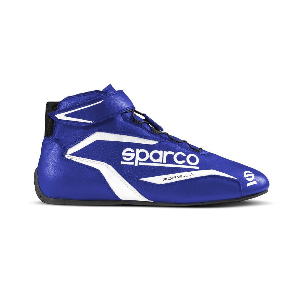 SPARCO 00129646BXBI FORMULA Racing shoes, FIA 8856-2018, blue/white, size 46 Photo-0