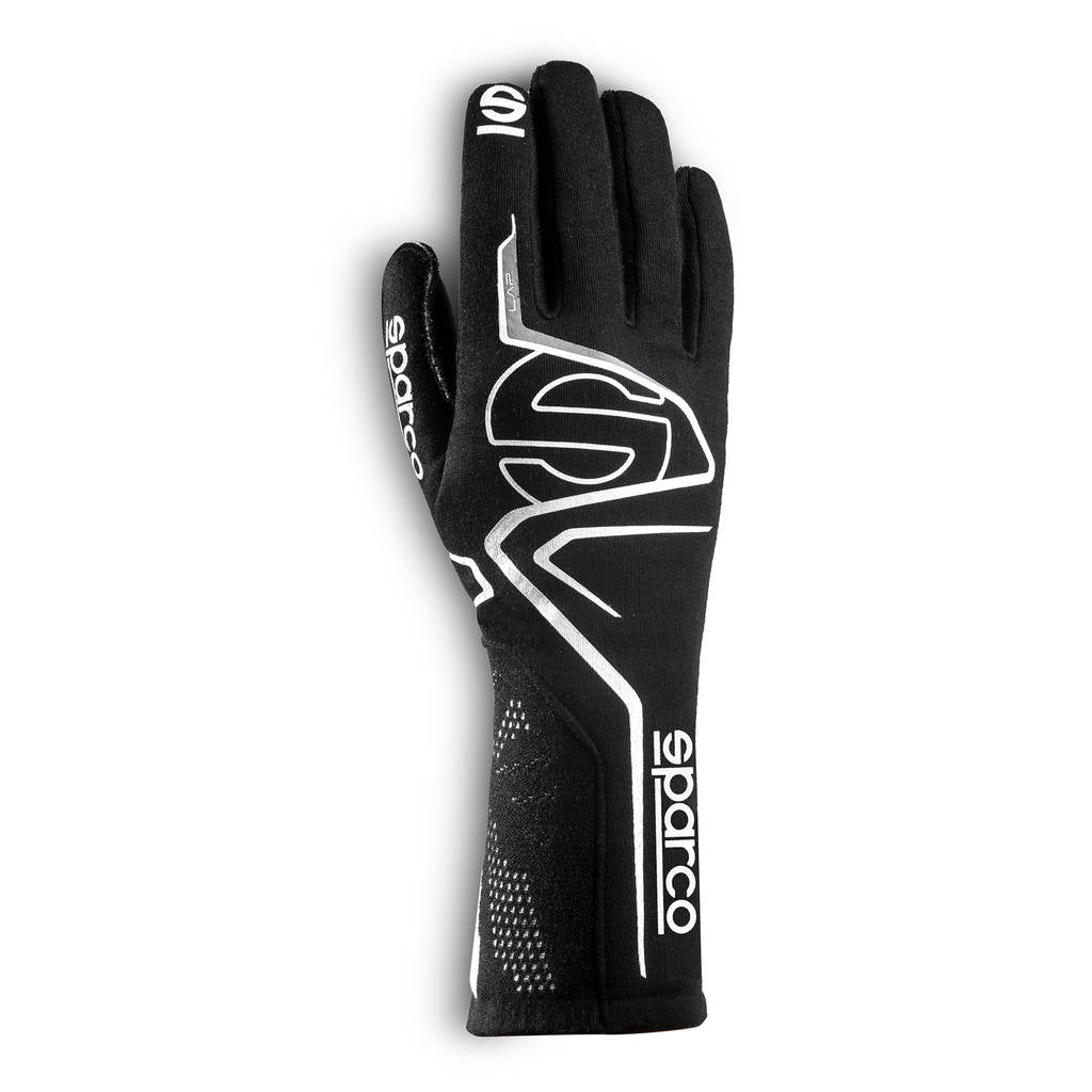 SPARCO 00131613NRBI LAP Racing gloves, FIA 8856-2018, black/white, size 13 Photo-0