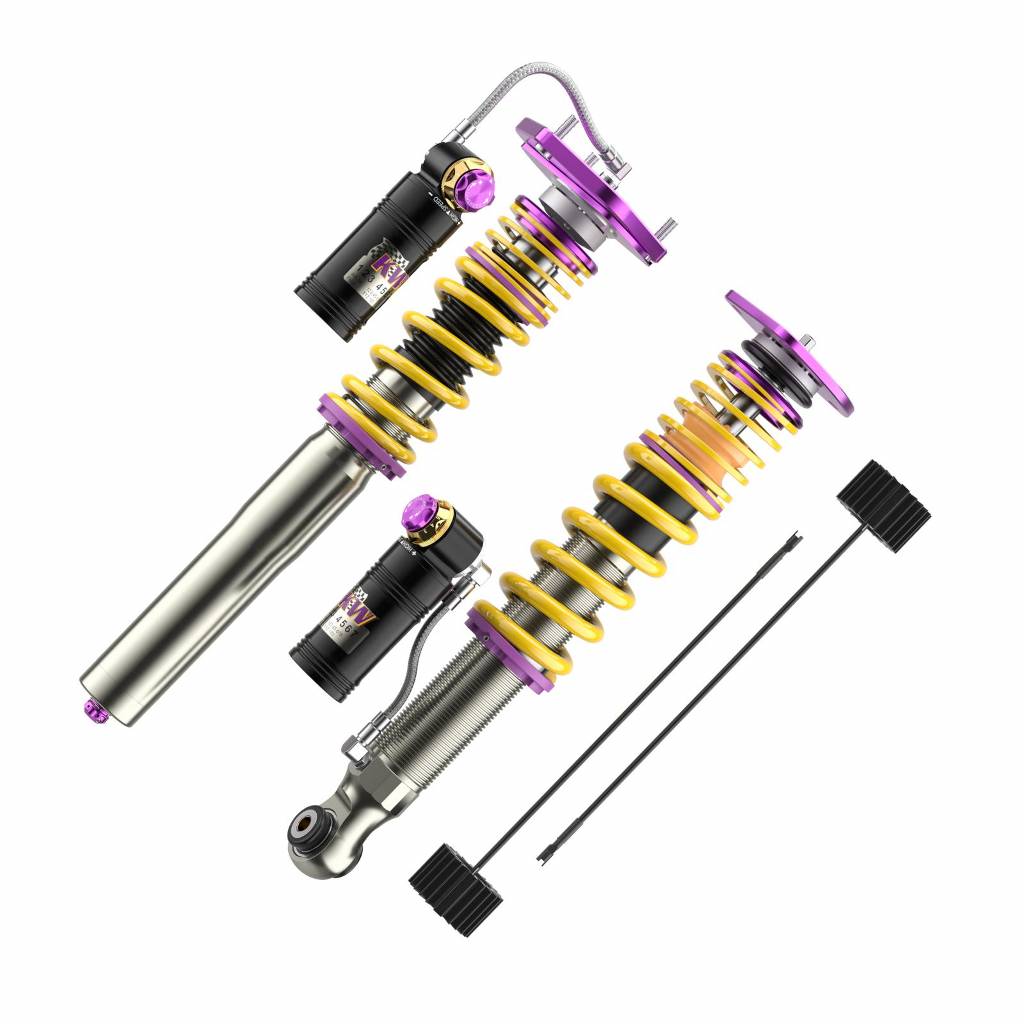 KW 39771277 Coilover Kit CLUBSPORT V4 (incl. Deactivation Electronic Dampers) for PORSCHE 911 GT3 (991) 2013-2024 Photo-1