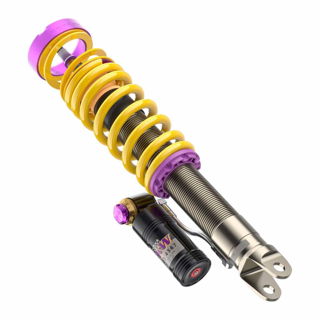 KW 3A771090 Coilover Kit INOX V4 (incl. Deactivation Electronic Dampers) for PORSCHE 911 Turbo / Turbo S (992) Photo-6