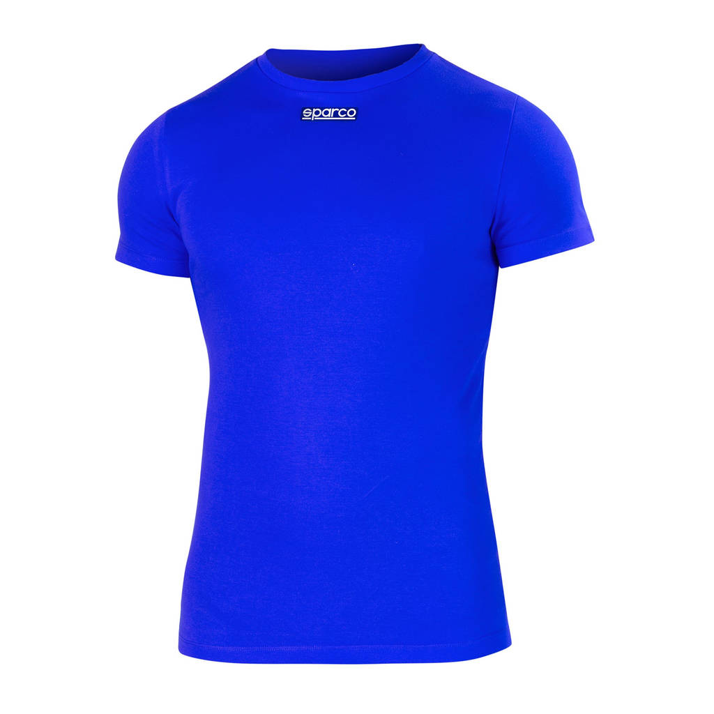 SPARCO 002204AZ3L B-ROOKIE Karting T shirt, cotton, blue, size L Photo-0