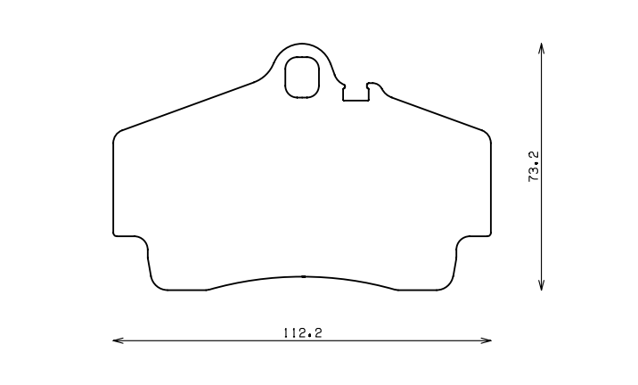 ENDLESS EIP073MA45B Rear brake pads PORSCHE 911(997)3.6 CAR/4 CAY(987)3.4S/3.4R/BOXT.986 Photo-0
