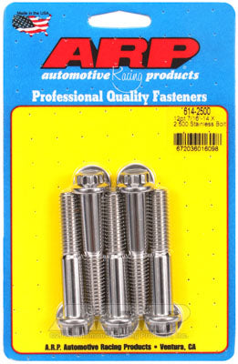 ARP 614-2500 SAE Bolt Kit 7/16-14 X 2.500 12pt 1/2 wrenching SS bolts Photo-0