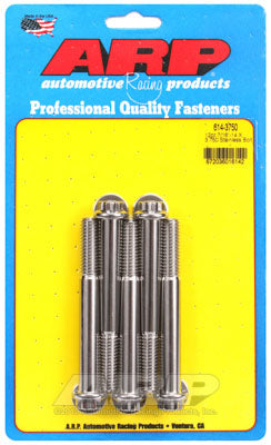 ARP 614-3750 SAE Bolt Kit 7/16-14 X 3.750 12pt 1/2 wrenching SS bolts Photo-0