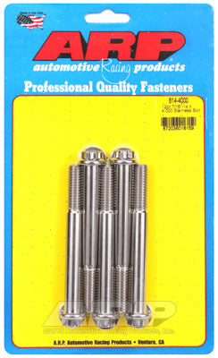 ARP 614-4000 SAE Bolt Kit 7/16-14 X 4.000 12pt 1/2 wrenching SS bolts Photo-0