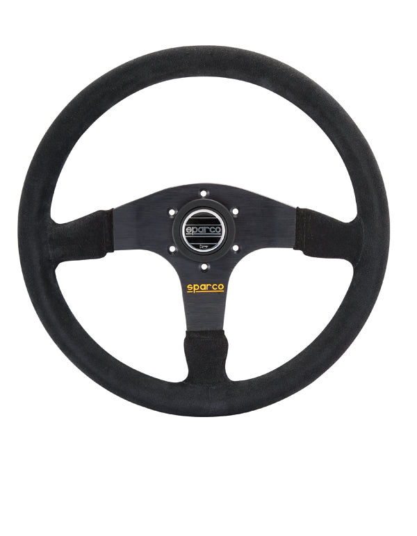 SPARCO 015R375PSN Steering wheel R375, suede, black, diam.350mm, reach 36mm Photo-0