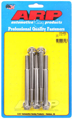 ARP 615-4000 SAE Bolt Kit 3/8-16 x 4.000 12pt 7/16 wrenching SS bolts Photo-0
