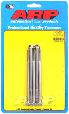 ARP 621-4500 SAE Bolt Kit 1/4-20 x 4.500 hex SS bolts Photo-0