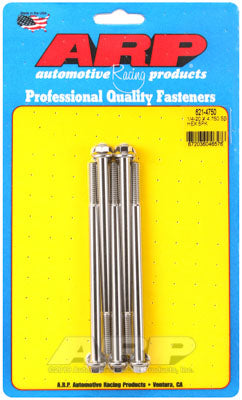 ARP 621-4750 SAE Bolt Kit 1/4-20 x 4.750 hex SS bolts Photo-0