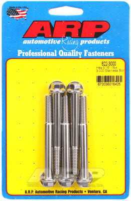 ARP 622-3000 SAE Bolt Kit 5/16-18 x 3.000 hex SS bolts Photo-0