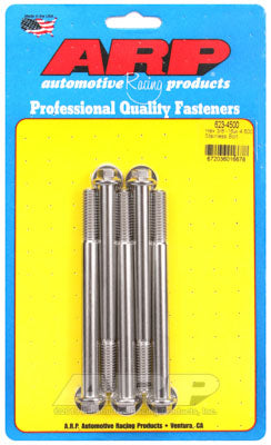 ARP 623-4500 SAE Bolt Kit 3/8-16 x 4.500 hex SS bolts Photo-0