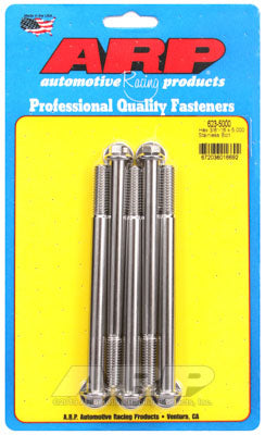 ARP 623-5000 SAE Bolt Kit 3/8-16 x 5.000 hex SS bolts Photo-0