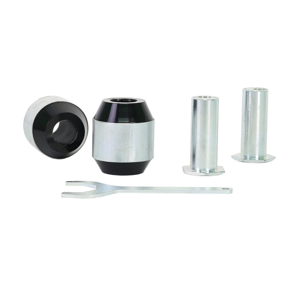 WHITELINE KCA486 Front Radius Arm Lower - Bushing Double Offset Caster Kit for Ford Mustang S550/S650 Photo-2