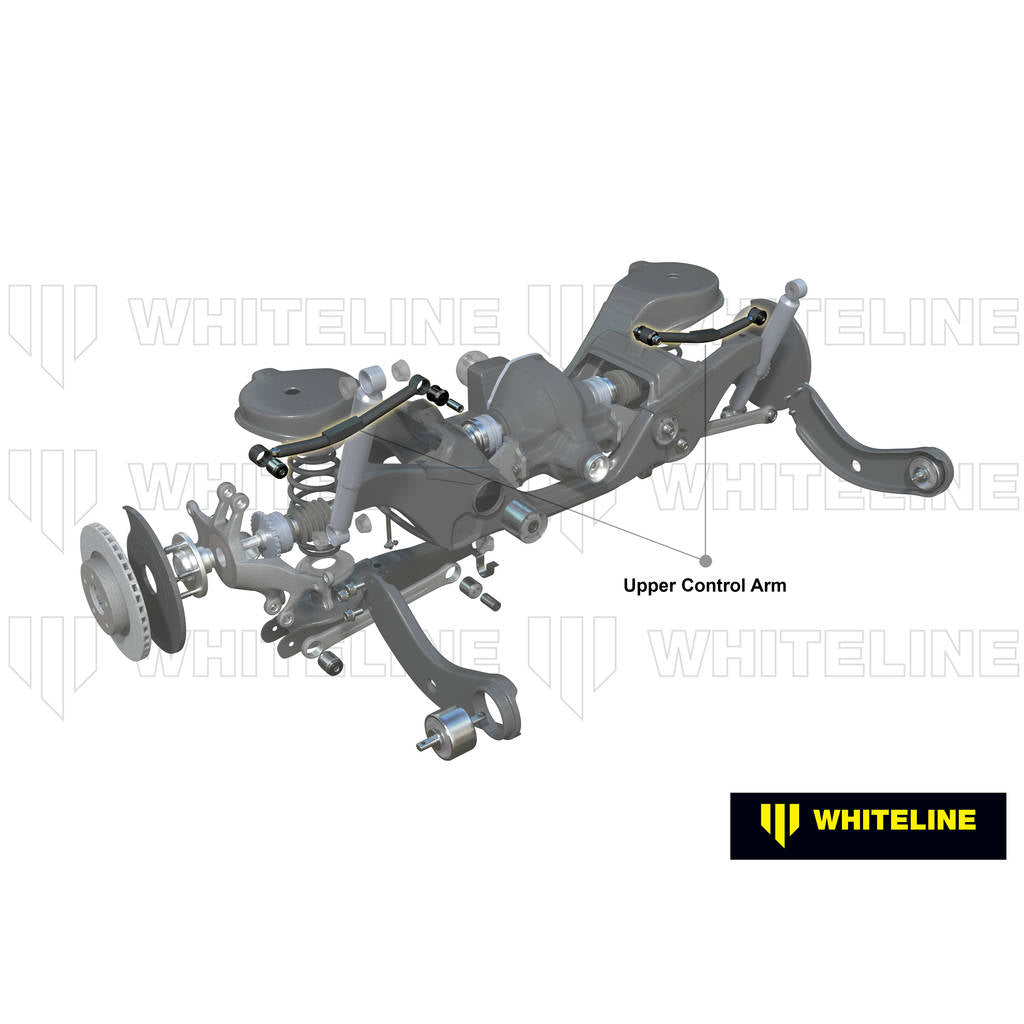 WHITELINE KTA138A Adjustable Rear Upper Camber Arms for Ford Focus, Mazda3/Volvo C30, S40 Photo-1