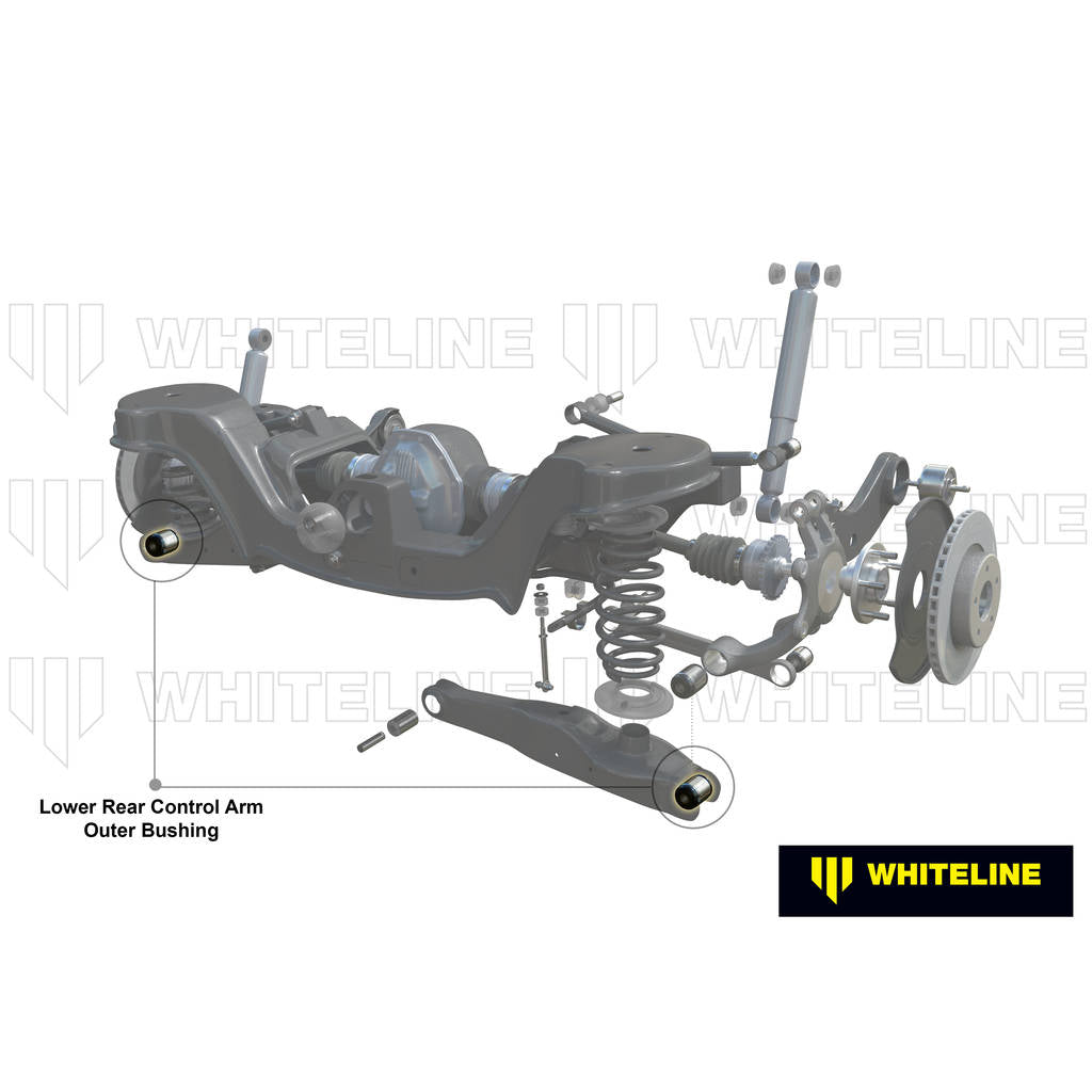 WHITELINE W63597 Control Arm Bushing - Lower Rear Photo-1