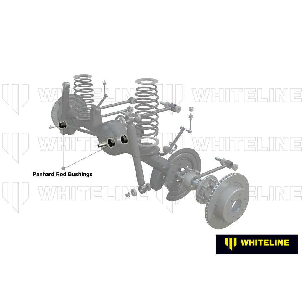 WHITELINE W81430HD Panhard Rod - Bushing Kit Heavy Duty for Nissan Navara D23, Patrol GQ, GU Y60, Y61 Photo-2