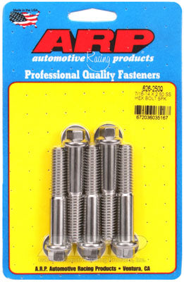 ARP 626-2500 SAE Bolt Kit 7/16-14 X 2.500 hex SS bolts Photo-0