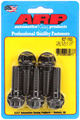 ARP 627-1500 SAE Bolt Kit 1/2-13 x 1.500 12pt black oxide bolts Photo-0