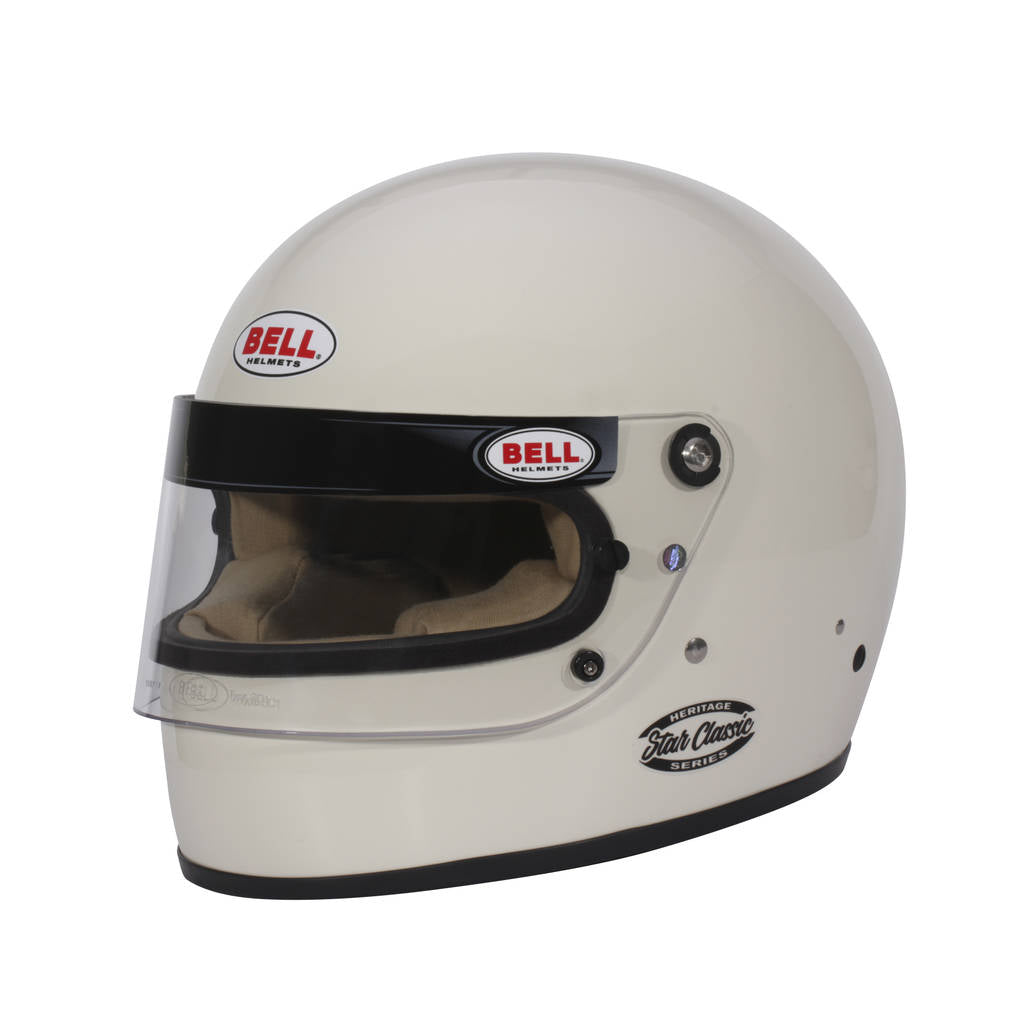 BELL 1451004 Racing helmet open-face STAR CLASSIC FIA/SNELL 2020, white, size XL (61-61+) Photo-0