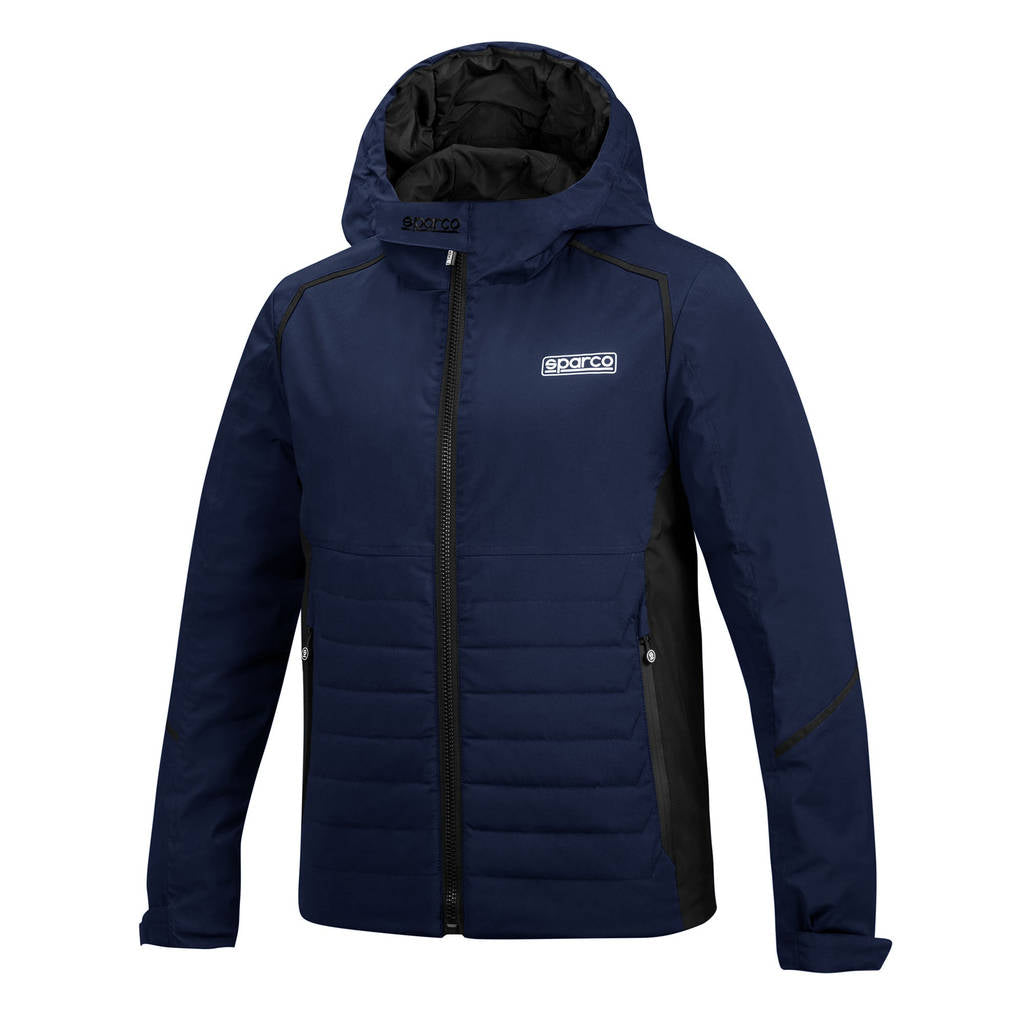 SPARCO 01361BMNR0XS WINTER JACKET, navy blue/black, size XS Photo-0