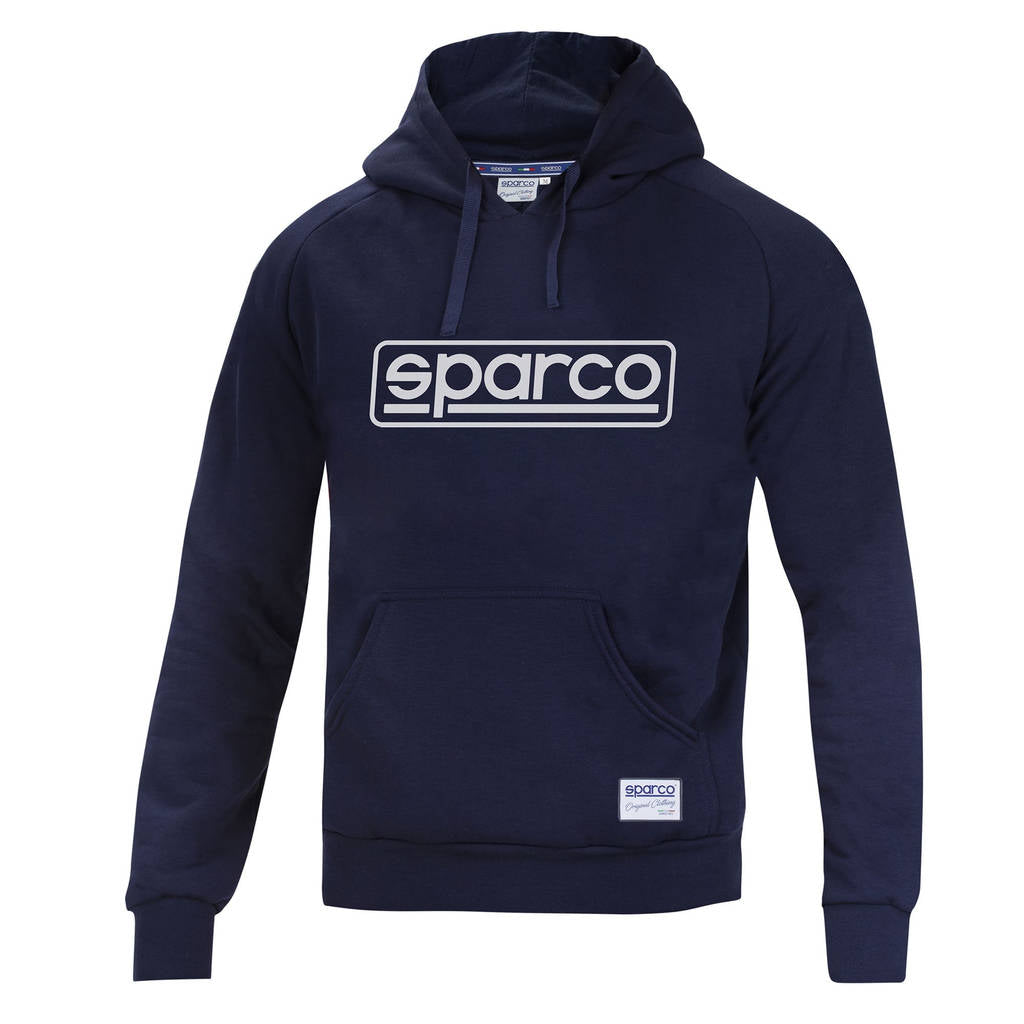 SPARCO 01315BM4XL HOODIE "FRAME", navy blue, size XL Photo-0