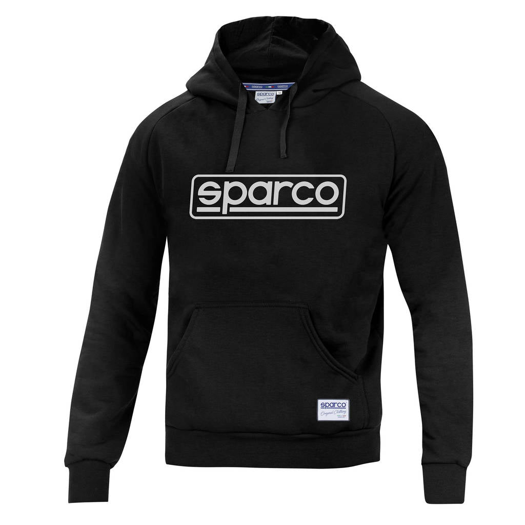 SPARCO 01315NR4XL HOODIE "FRAME", black, size XL Photo-0