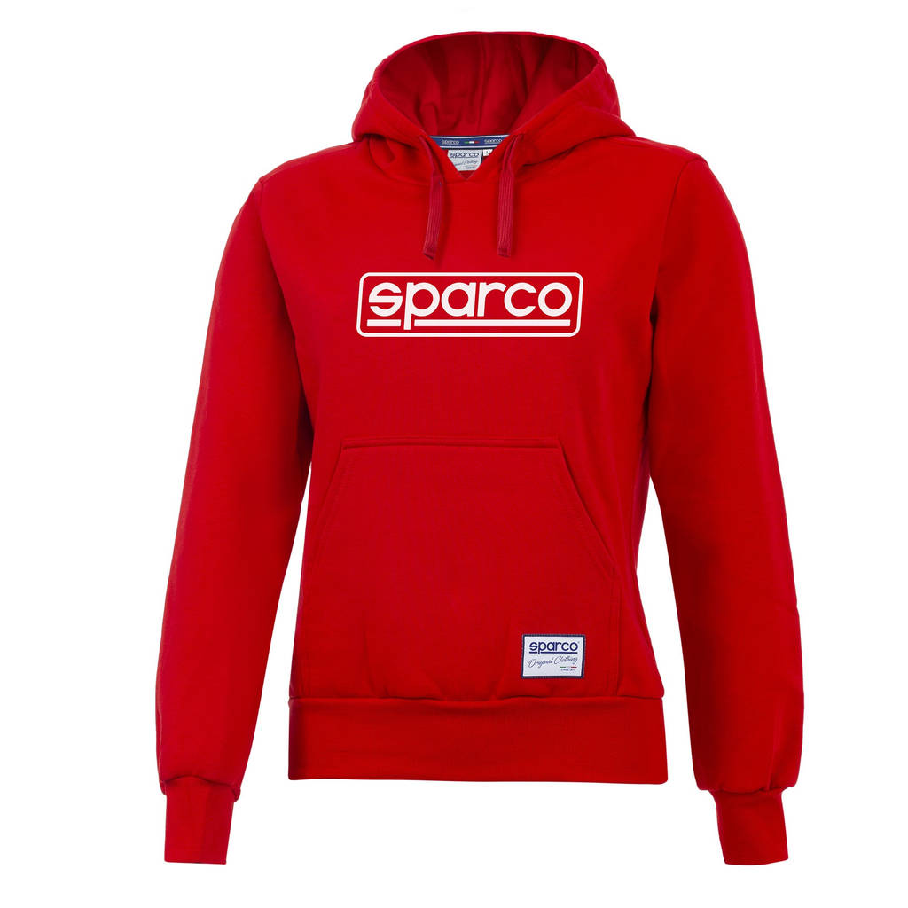 SPARCO 01316RS2M HOODIE LADY "FRAME", red, size M Photo-0