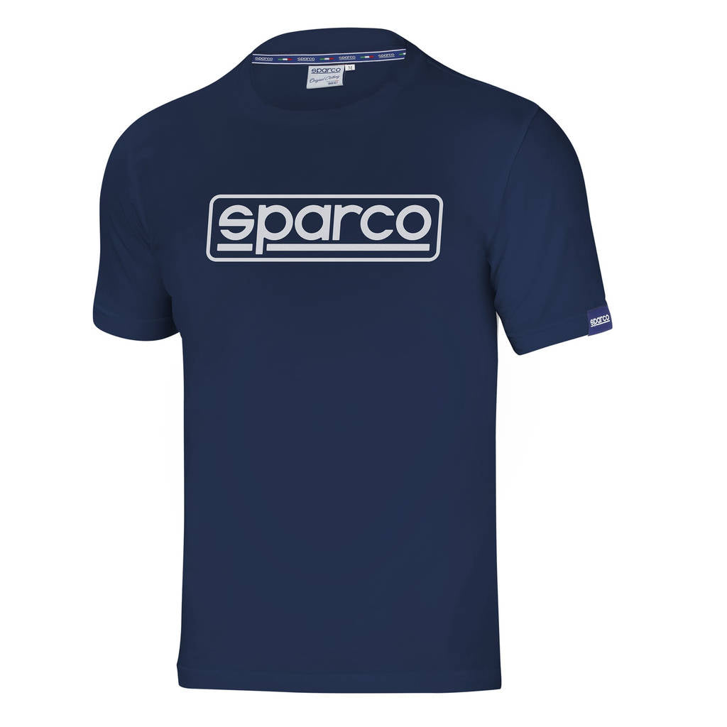 SPARCO 01324BM2M T-SHIRT "FRAME", navy blue, size M Photo-0