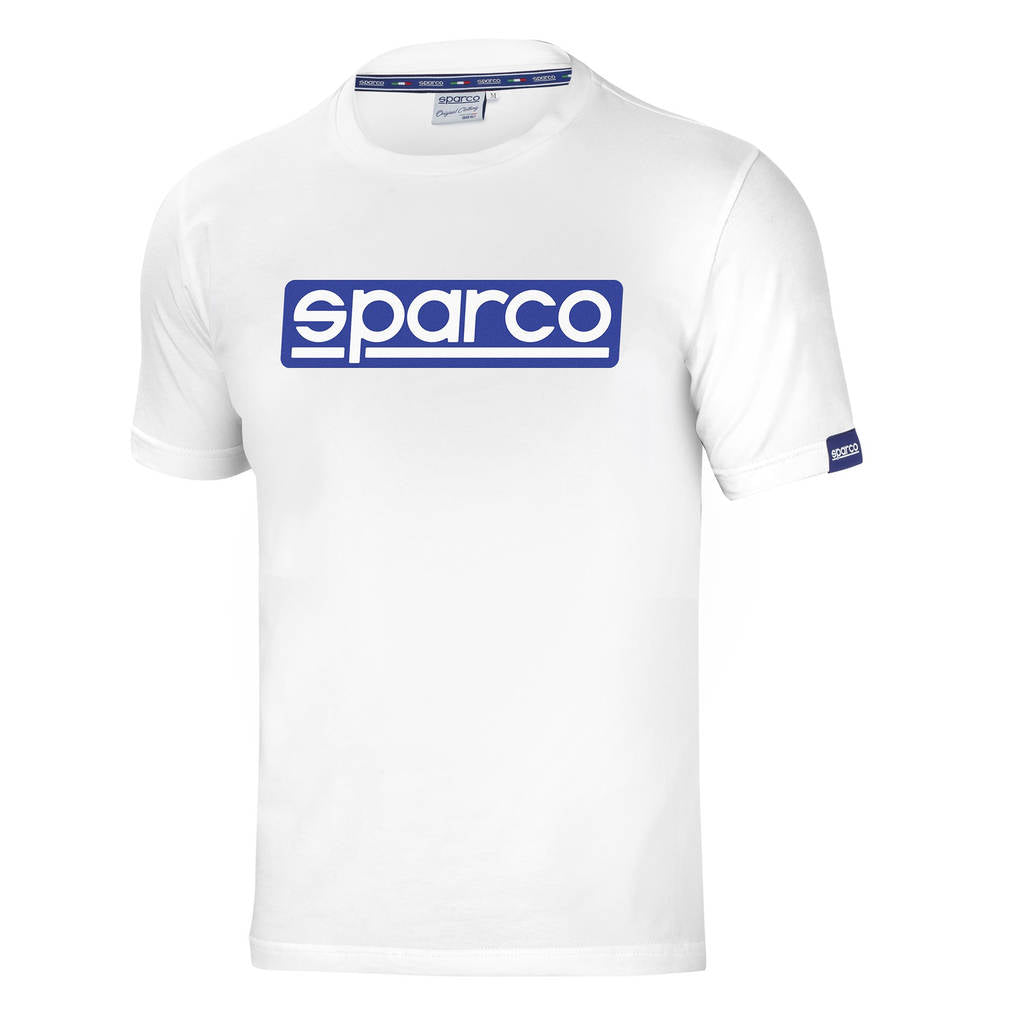 SPARCO 01327BI1S T-SHIRT "ORIGINAL", white, size S Photo-0