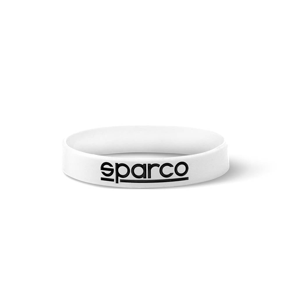 SPARCO 099093BI Rubber bracelet, white Photo-0