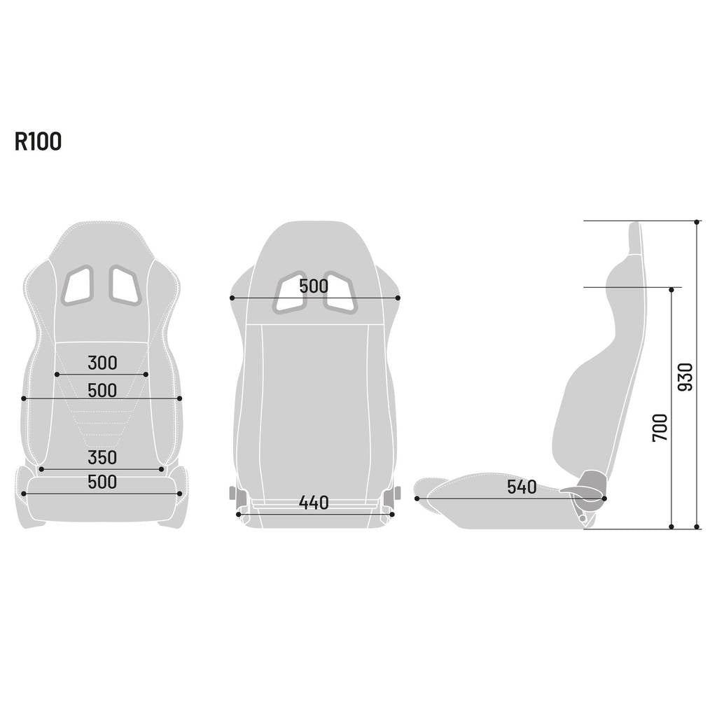 SPARCO 009014MRNR R100 MARTINI RACING SKY MY2022 Seat, black Photo-3