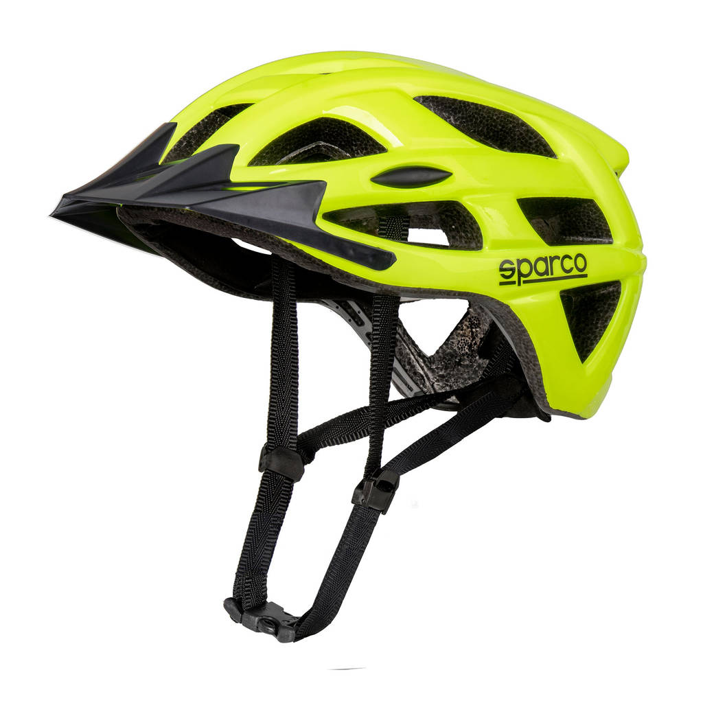 SPARCO 099116GF2M E-SCOOTER Helmet, CE / EN1078 (EU), yellow, size M (55-58 cm) Photo-0
