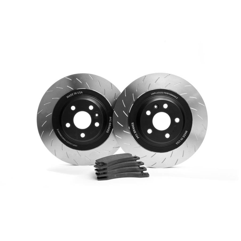 UNPLUGGED PERFORMANCE UP-MSMX2-116-1.1 Rear Set - UP x PFC Street Sport Brake Pads (For Large Sweep UP Rotors) PFC Part #: 5004.11 for TESLA Model S2 / X2 2021+ Photo-10