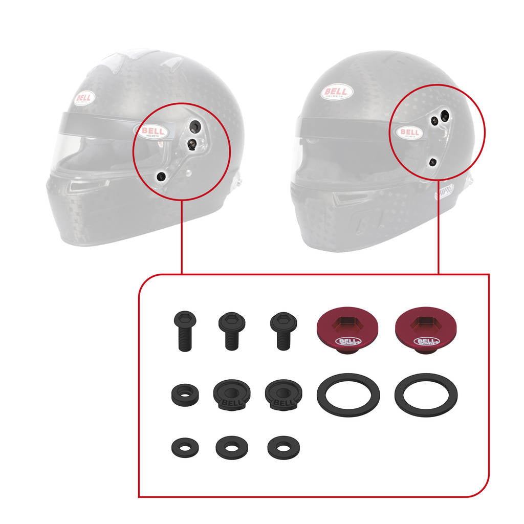 BELL 2020072 SV (SE06) Pivot kit & Screws, blue Photo-12