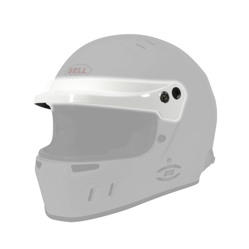 BELL 2040156 Peak kit for 6 series Bell helmets, white Photo-1