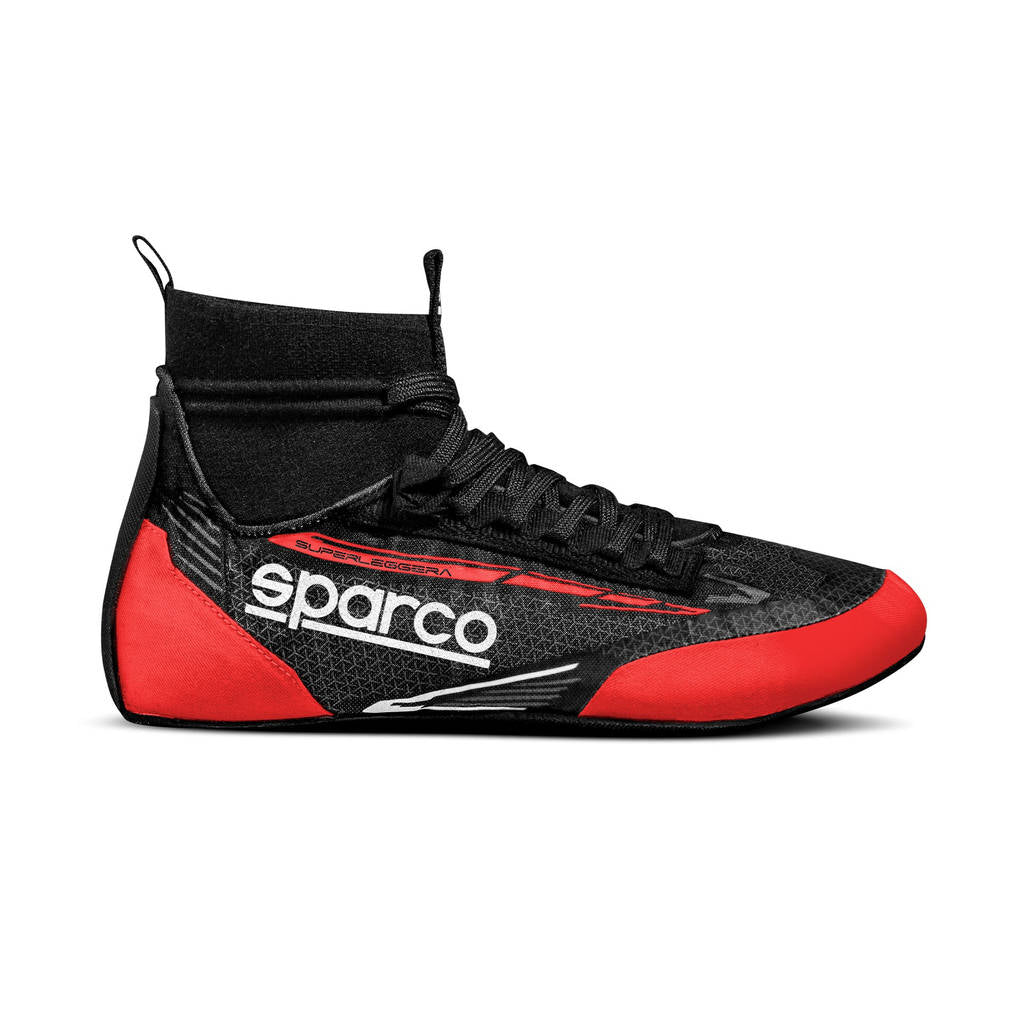 SPARCO 0012A348NRRS SUPERLEGGERA (Fabric) Racing shoes, FIA 8856/2018, black/red, size 48 Photo-0