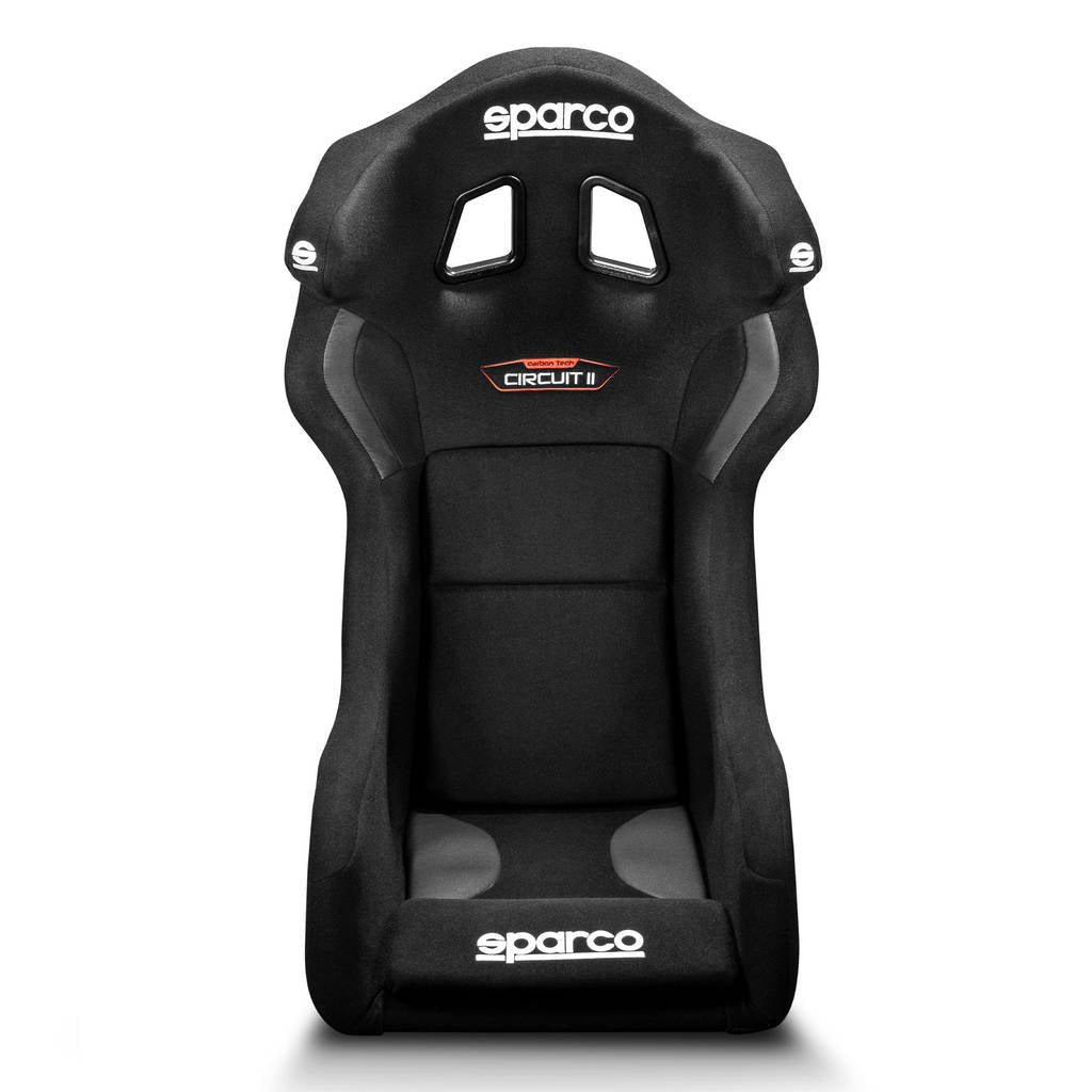 SPARCO 008019ZNR CIRCUIT II CARBON (size L) Racing seat, FIA 8855-1999, black Photo-1