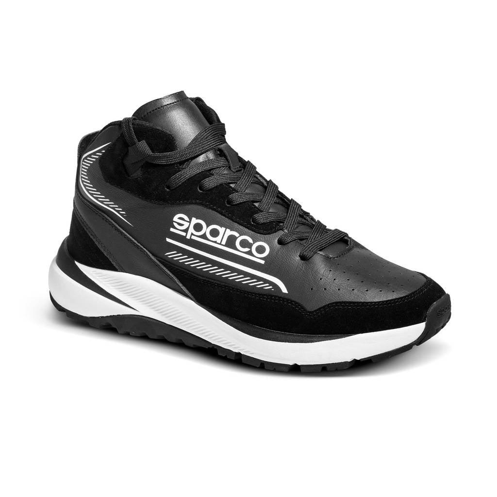 SPARCO 0012A639NRBI FAST Mechanic shoes, FIA+SFI, black/white, size 39 Photo-0