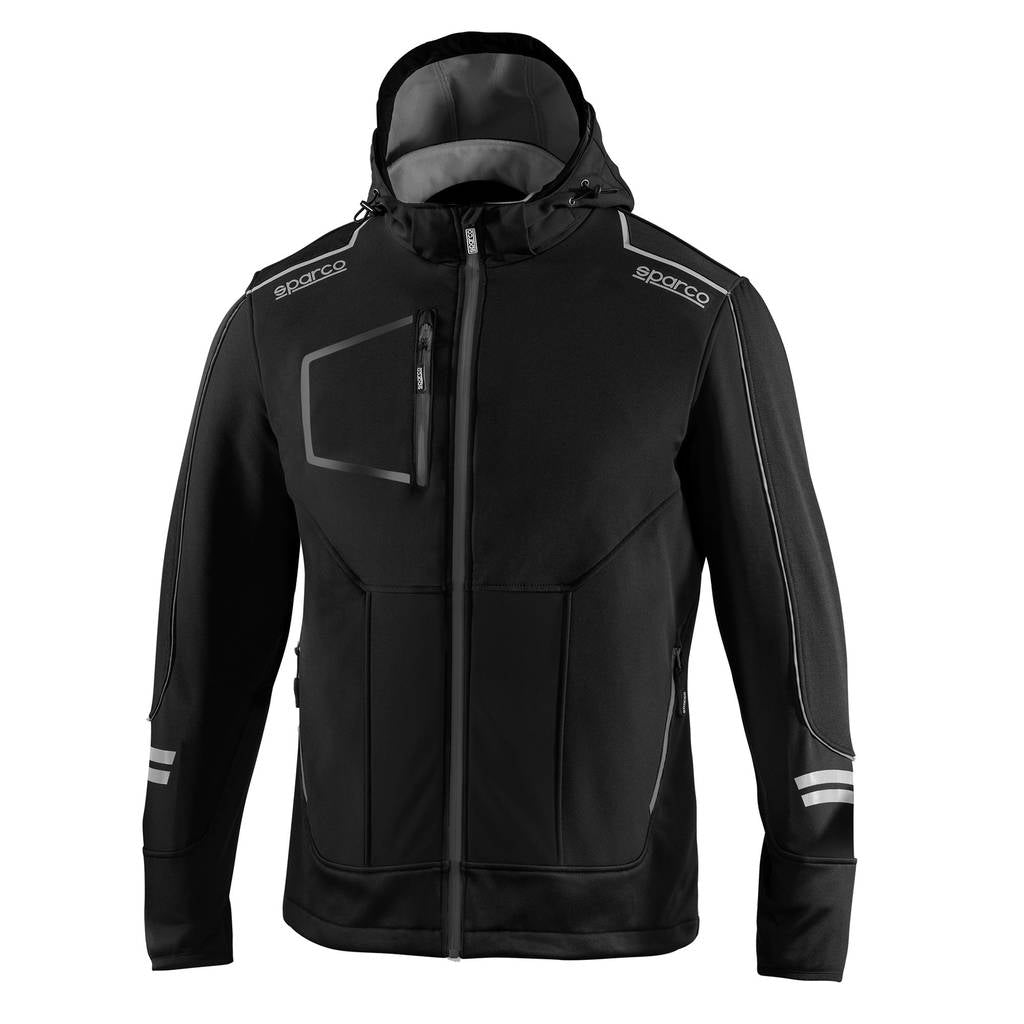 SPARCO 02412NRGS4XL TECH Soft-shell, black/grey, size XL Photo-0