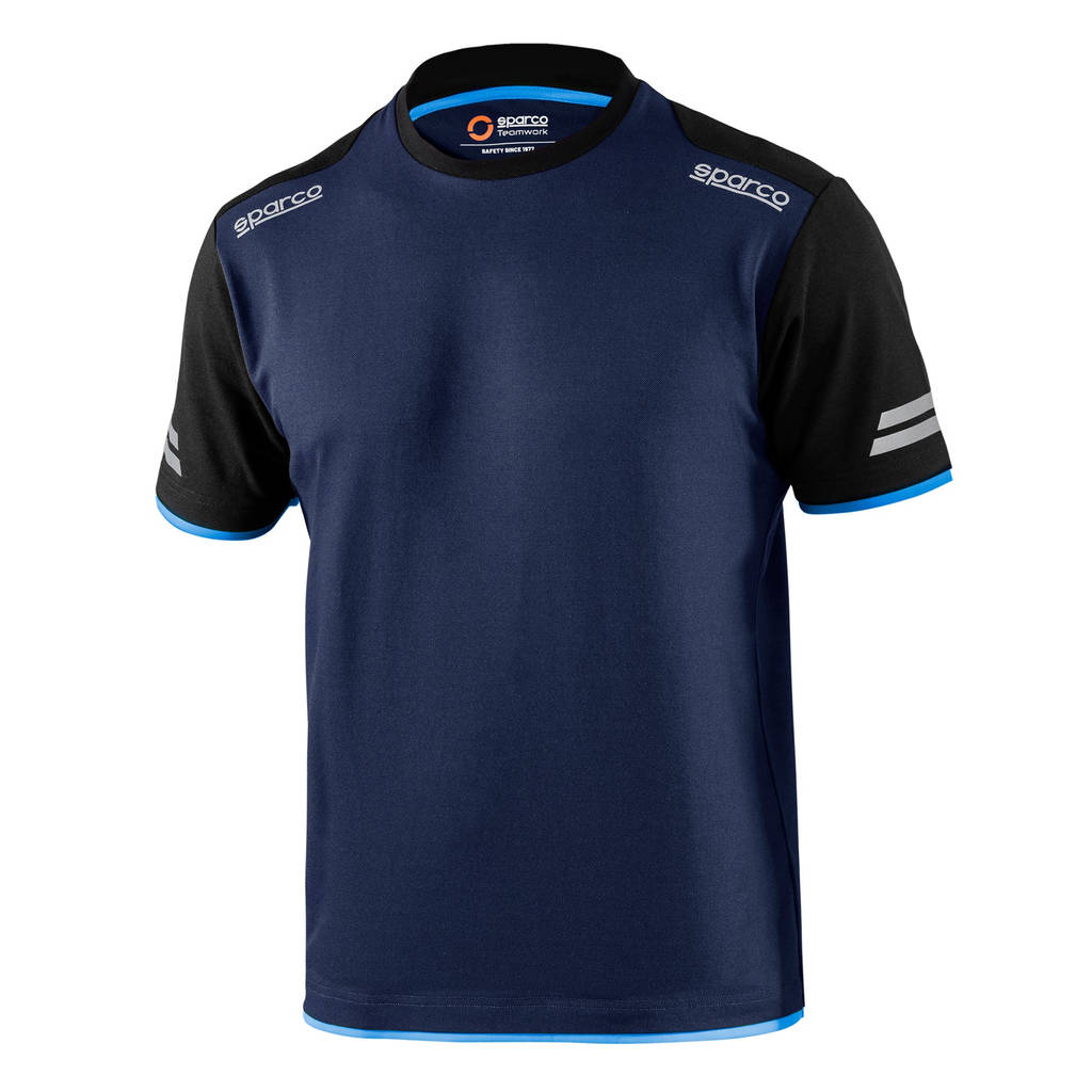 SPARCO 02416BMAZ6XXX TECH T-shirt, navy blue/blue, size XXXL Photo-0