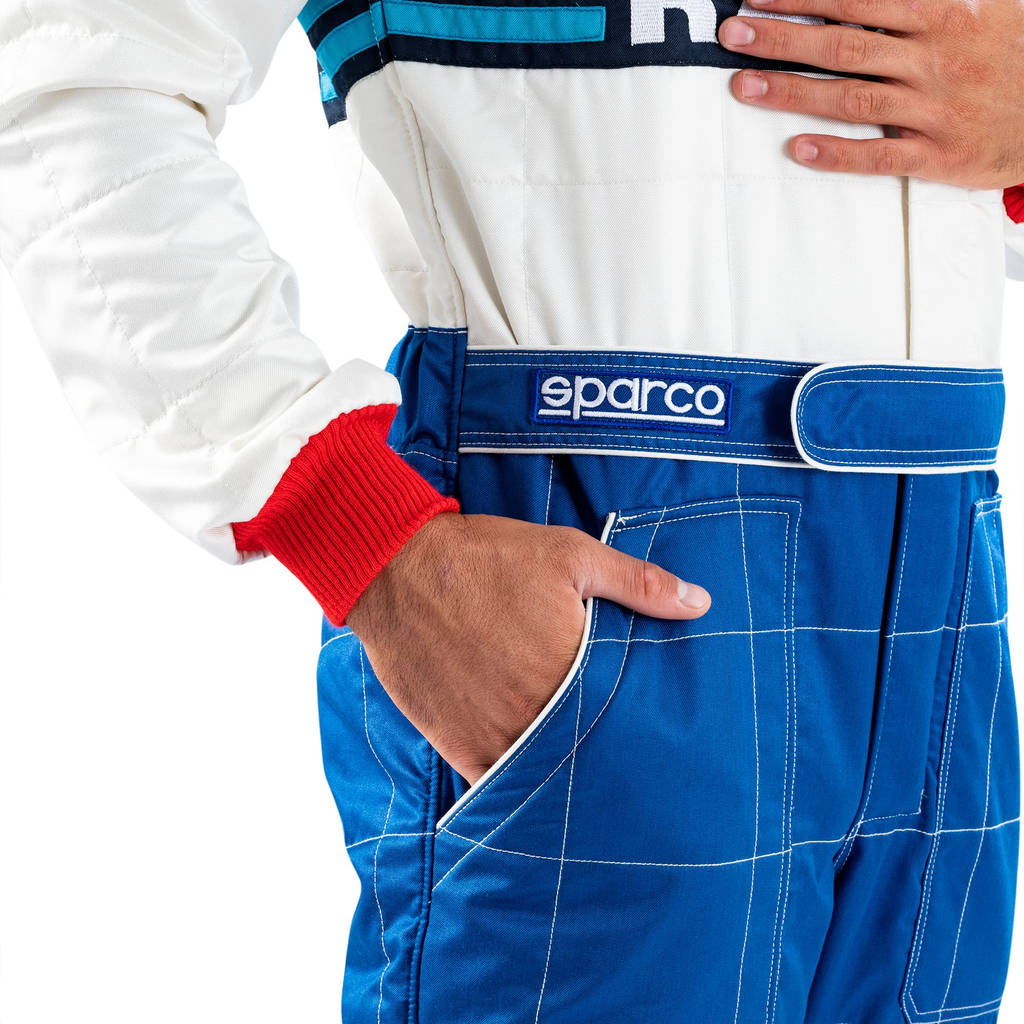 SPARCO 001144MR60AZ MARTINI RACING Replica '00 suit (R567), FIA8856-2018, blue, size 60 Photo-3