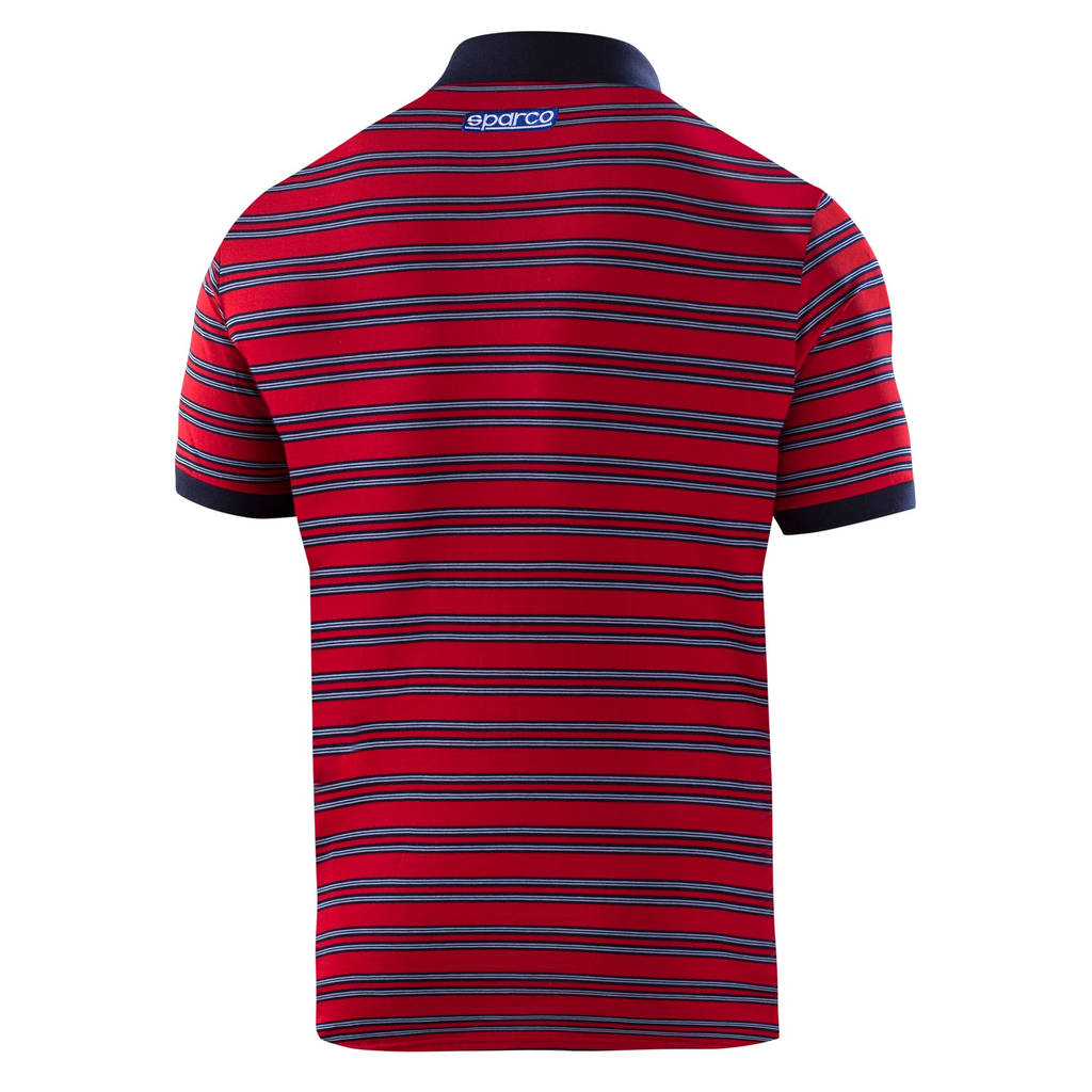 SPARCO 01396MRRS6XXX Polo MARTINI RACING Sportline Stripes, red, size XXXL Photo-1