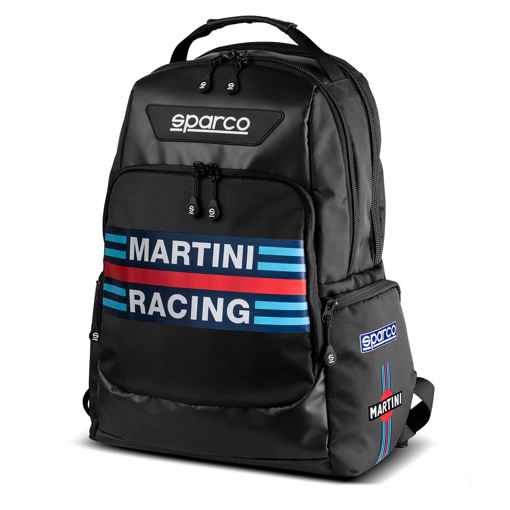 SPARCO 016445MRNR Superstage MARTINI RACING Backpack, black Photo-0