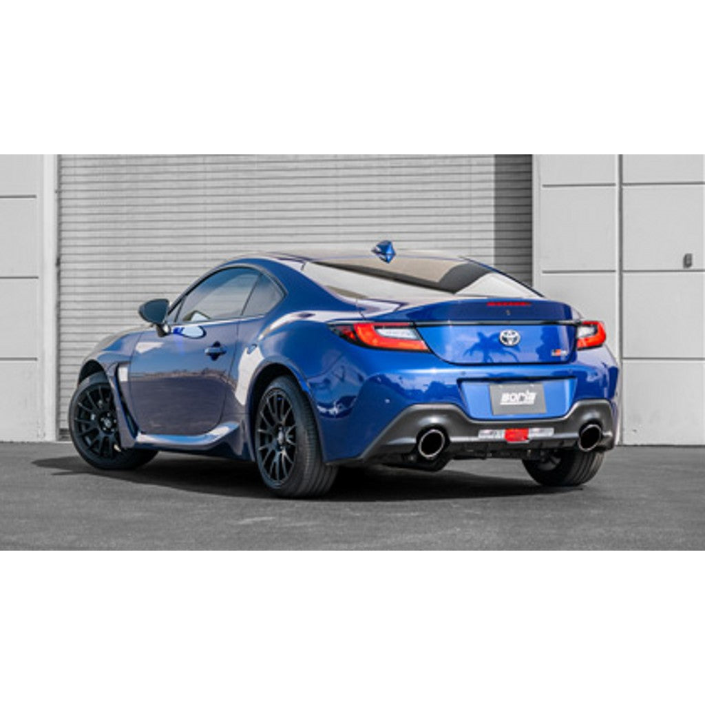 BORLA 140909 Cat-Back Exhaust System S-Type for SUBARU BRZ, TOYOTA GR 86 2022 Photo-1