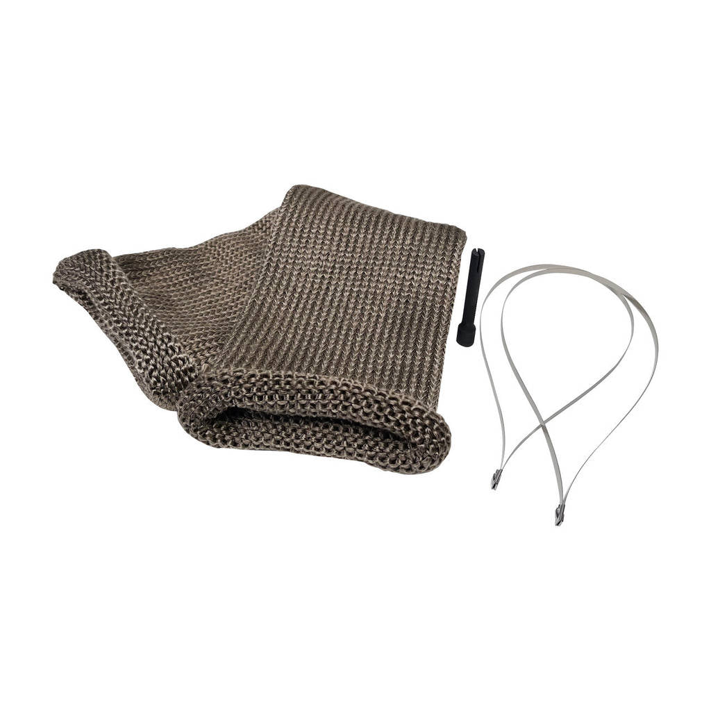 DEI 10040 Titanium Knit Exhaust Sleeve 4" x 24" Photo-0